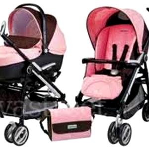 poussette peg perego rose