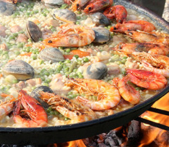 Plat à paella