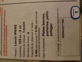 Location : motobineuse Location : motobineuse