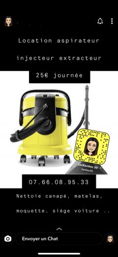 Louer l'injecteur