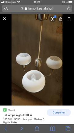 Occasion lampe entre particuliers