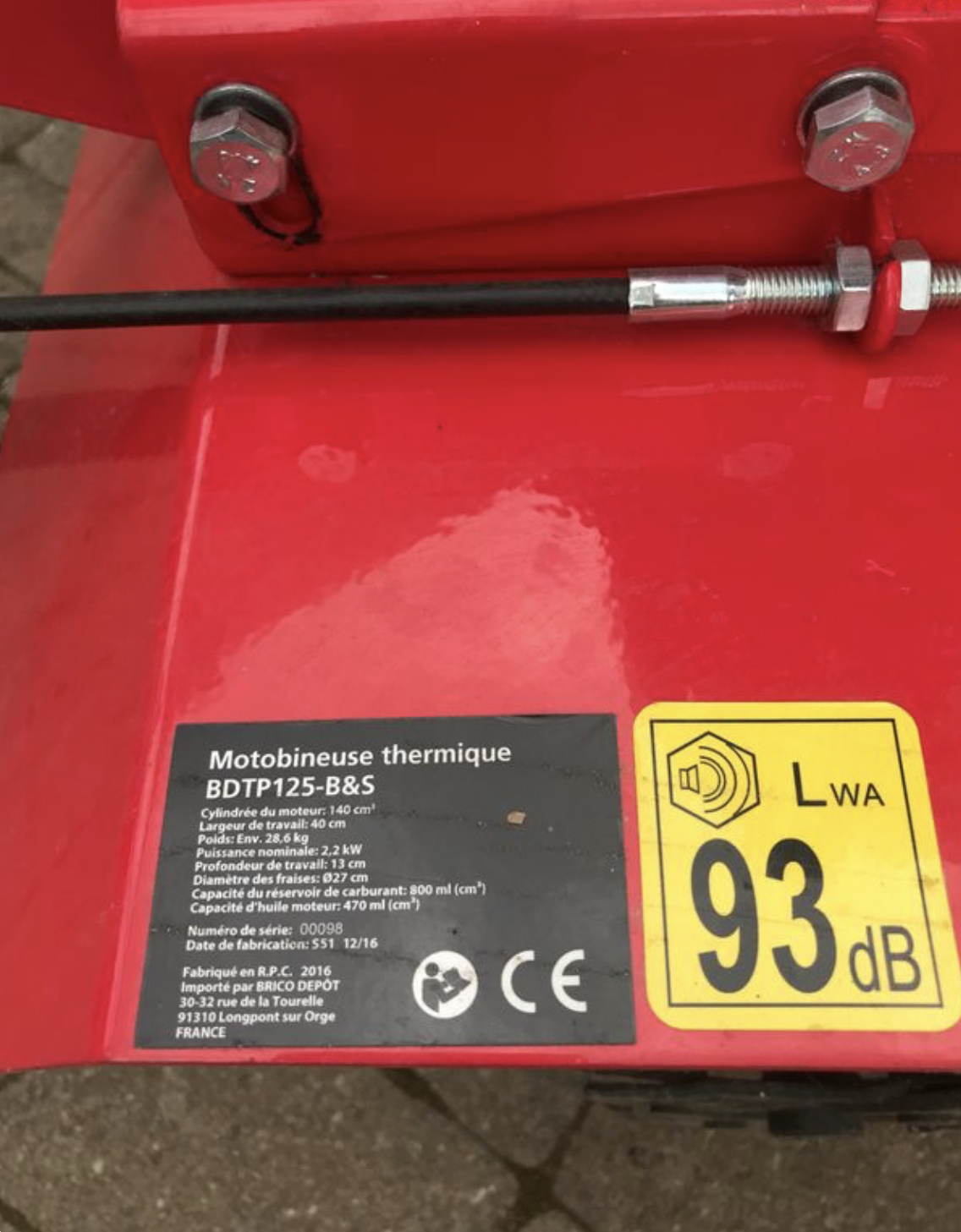 Location motobineuse 90 entre particuliers