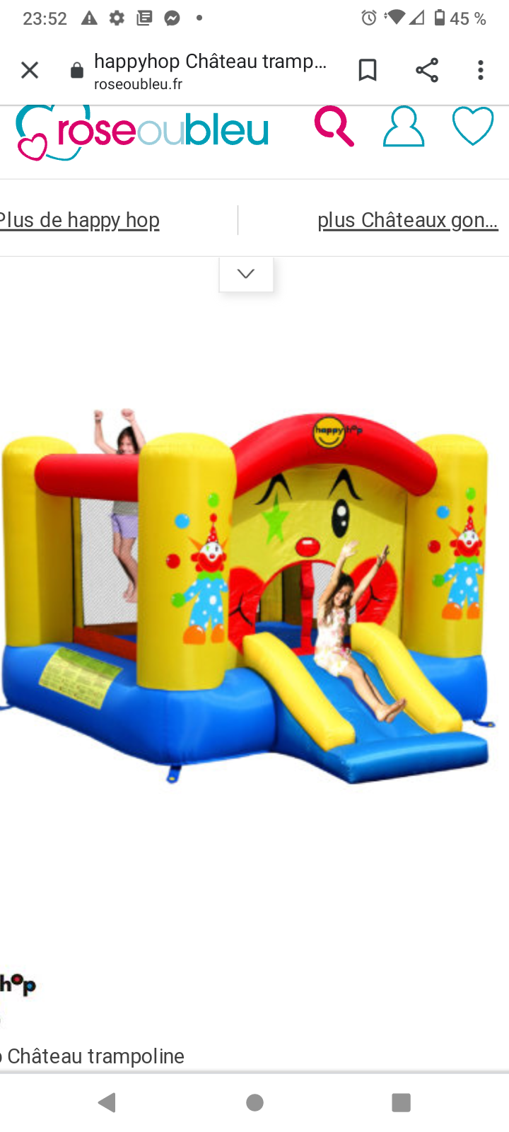 Location chateau gonflable 02 entre particuliers