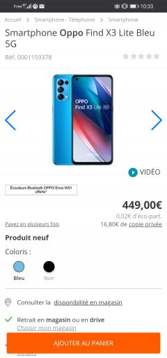 Occasion huawei entre particuliers