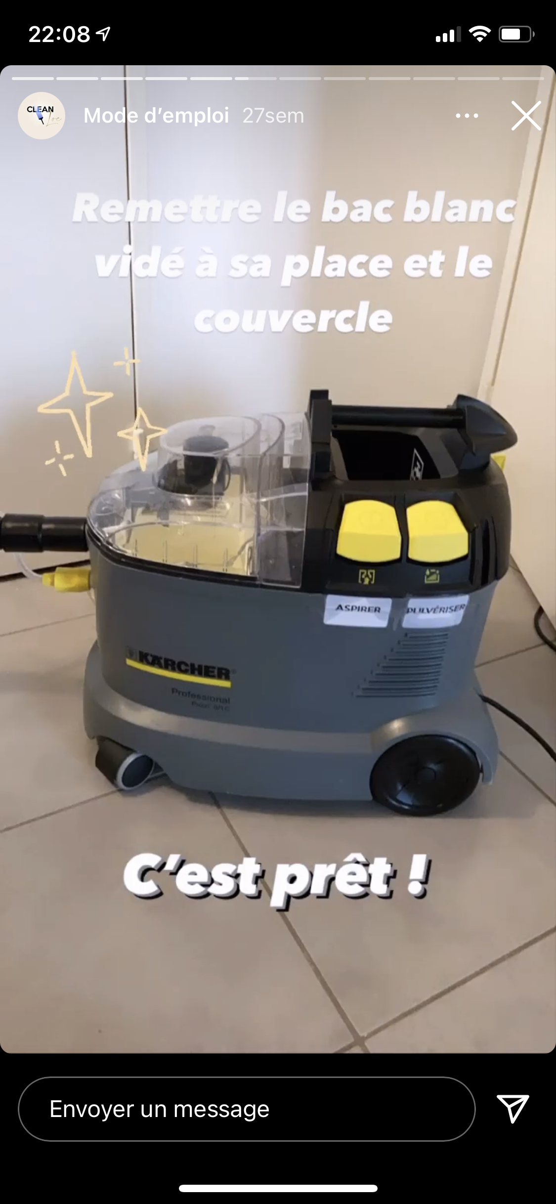 Location injecteur extracteur 13 entre particuliers