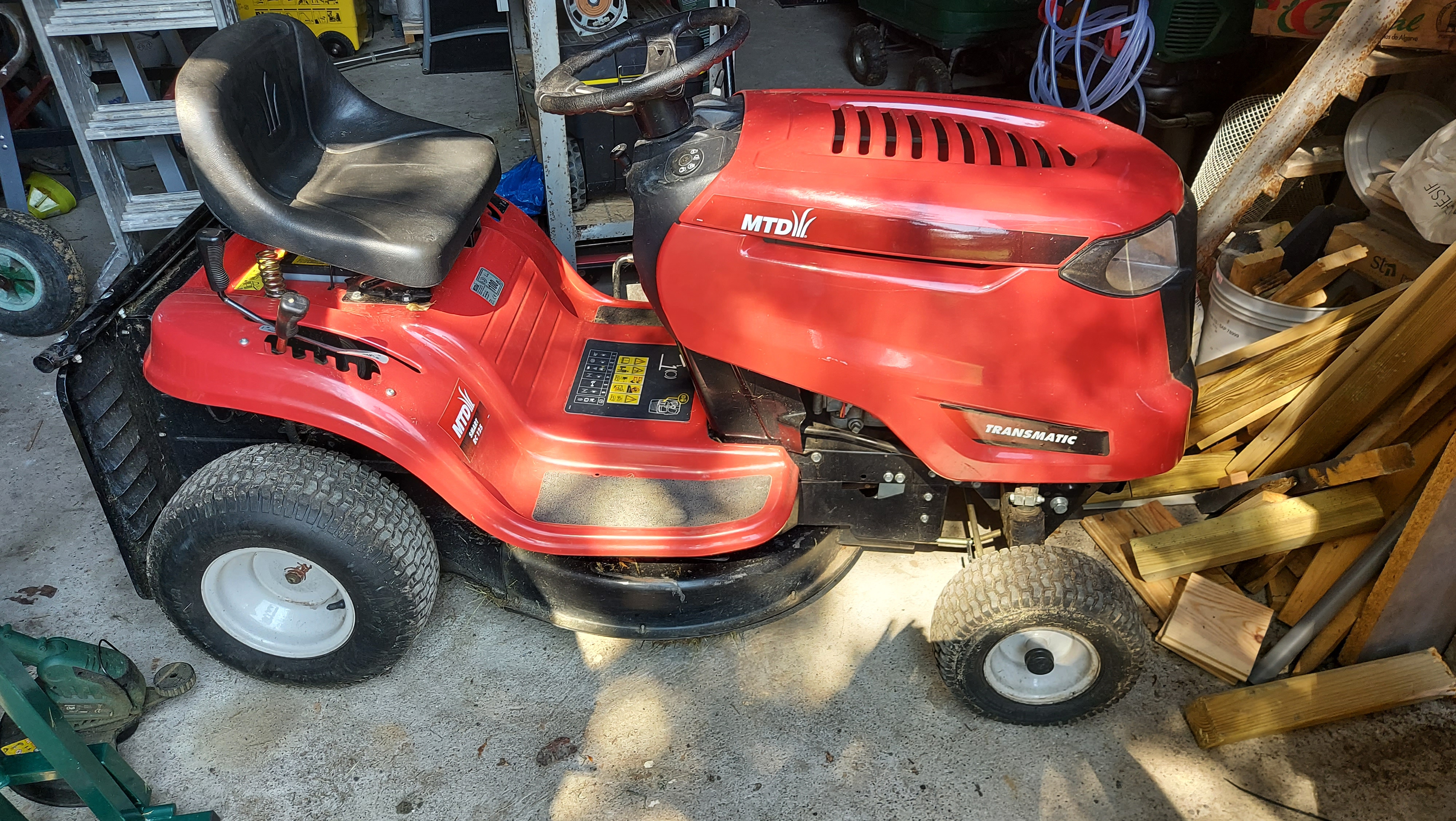 Location tracteur tondeuse 40 entre particuliers