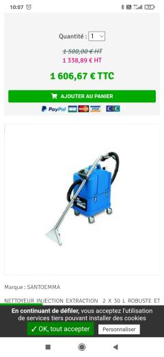 Location : injecteur extracteur Location : injecteur extracteur