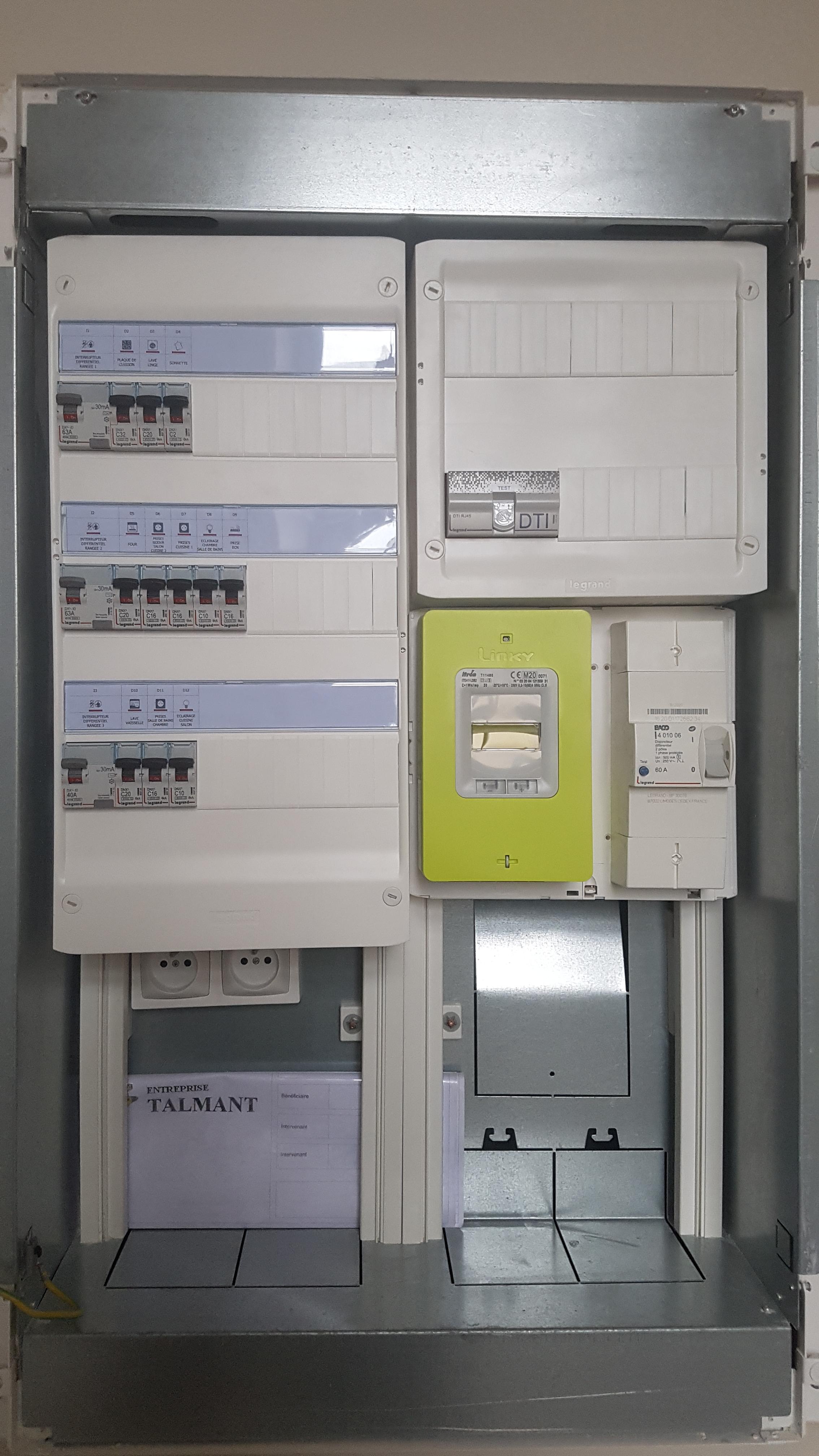 Service electricien 60 entre particuliers
