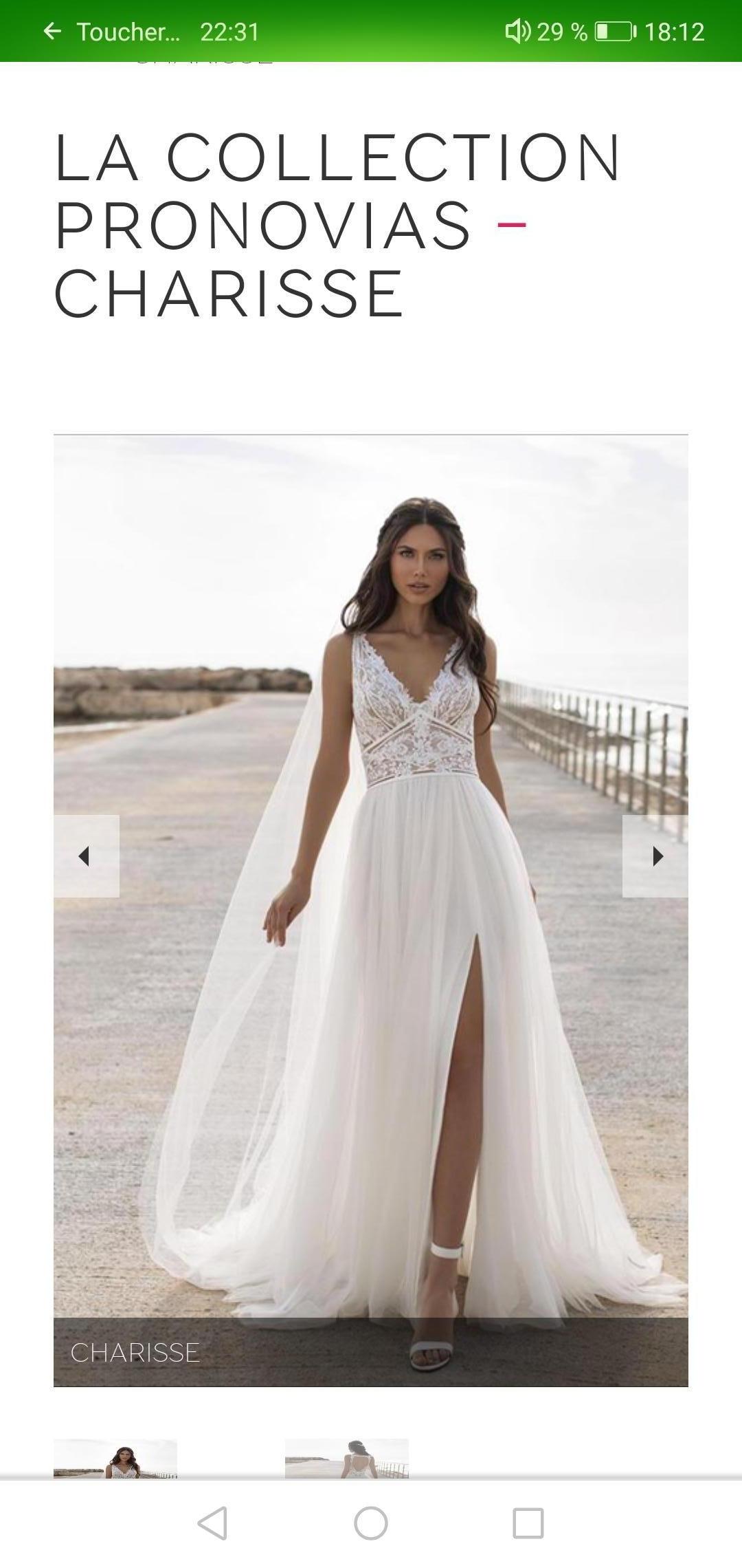 Location robe de mariee 54 entre particuliers