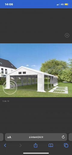 Location : tente reception Location : tente reception