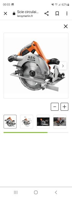 Location : scie circulaire Location : scie circulaire