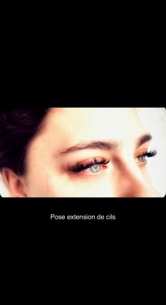 Service : extension de cils Service : extension de cils