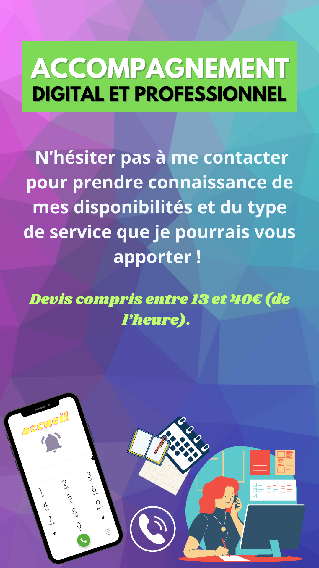 Service secretariat 94 entre particuliers