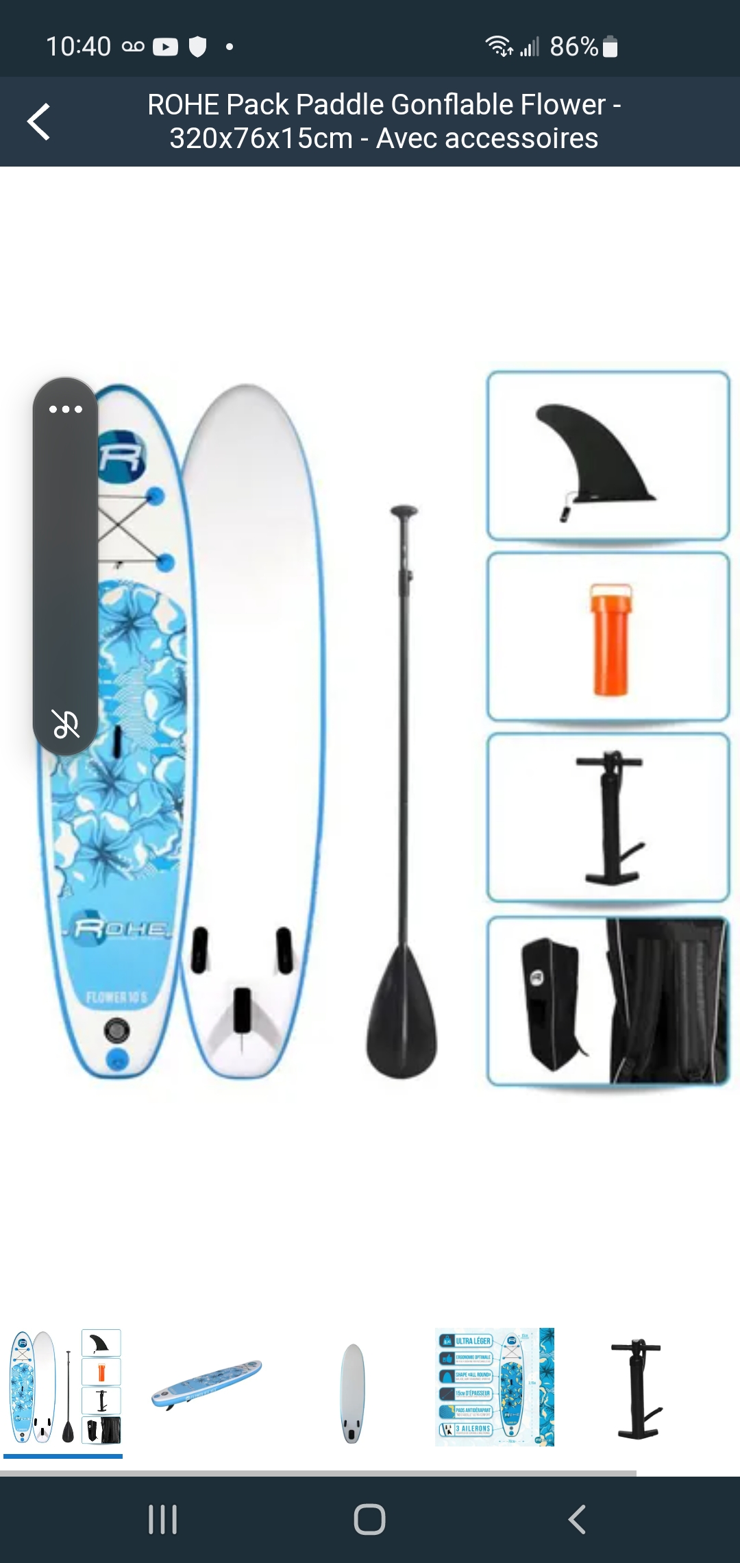 Location paddle 33 entre particuliers