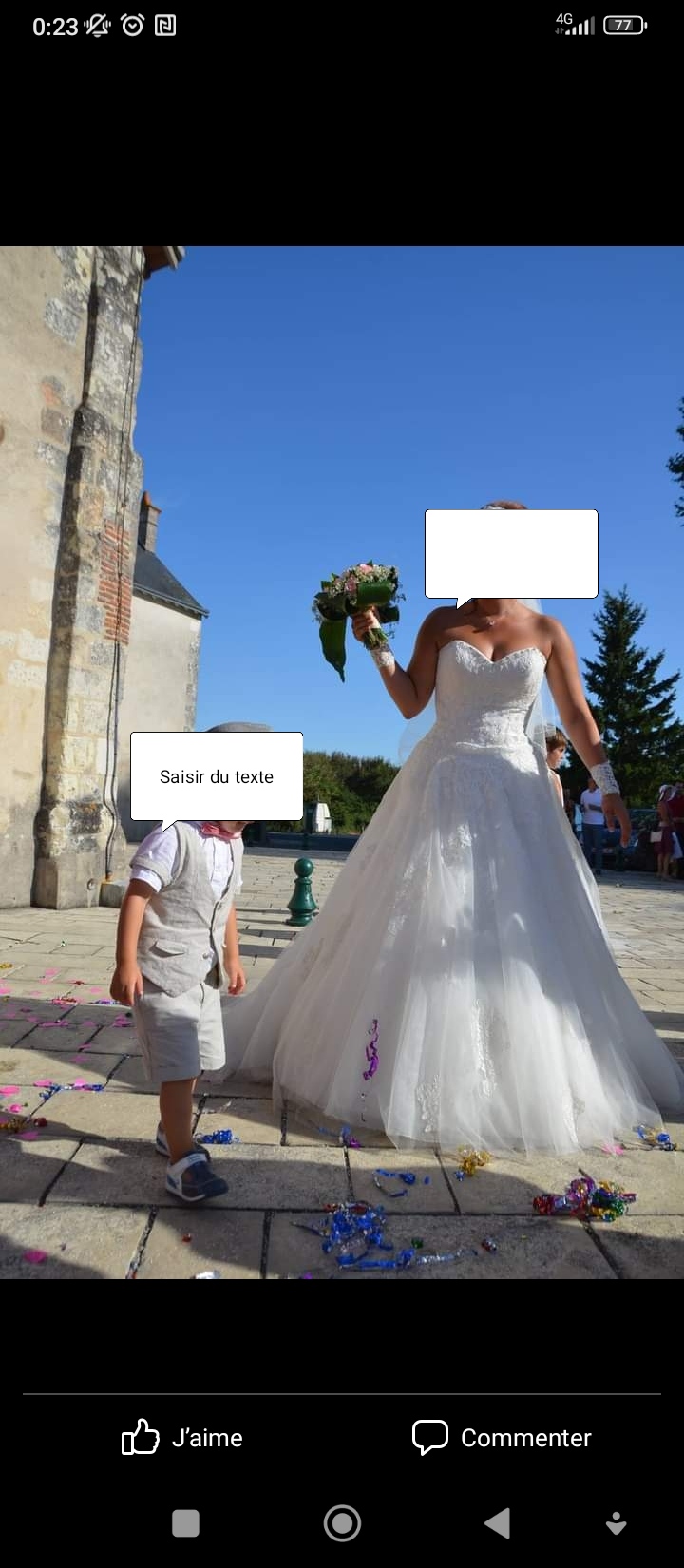 Location robe de mariee 41 entre particuliers