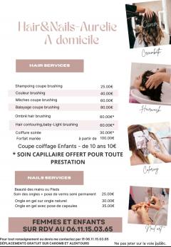 Service coiffure entre particuliers