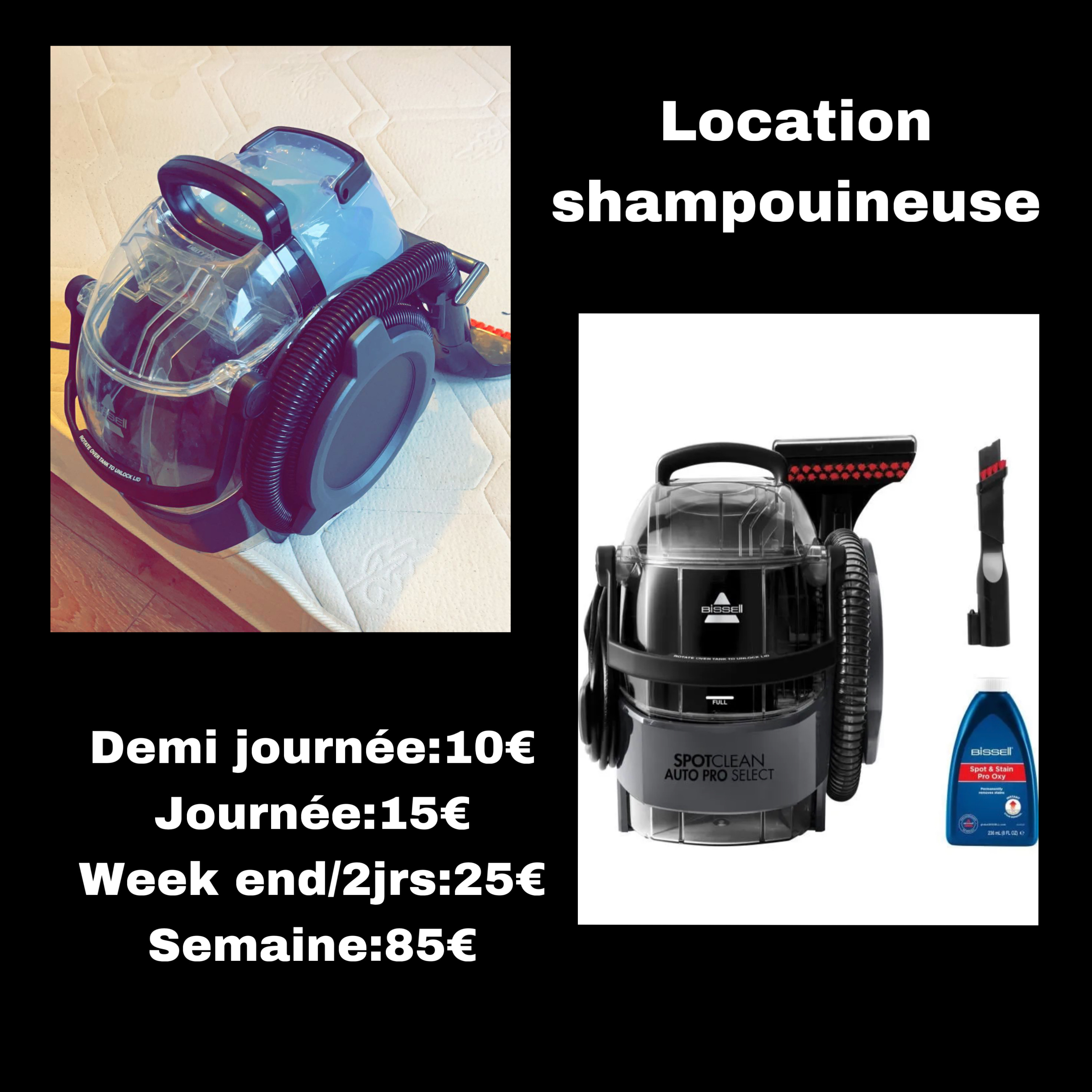 Location shampouineuse 02 entre particuliers