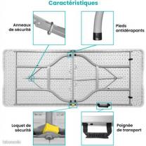 Location table de reception entre particuliers