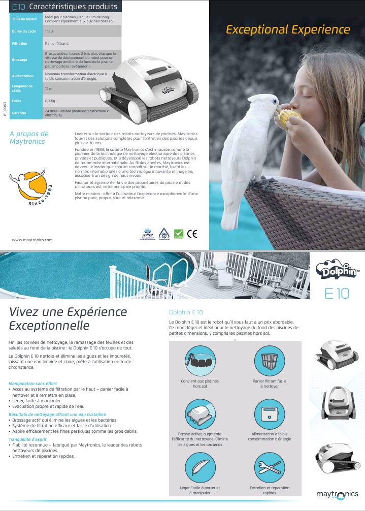 Location robot piscine 72 entre particuliers
