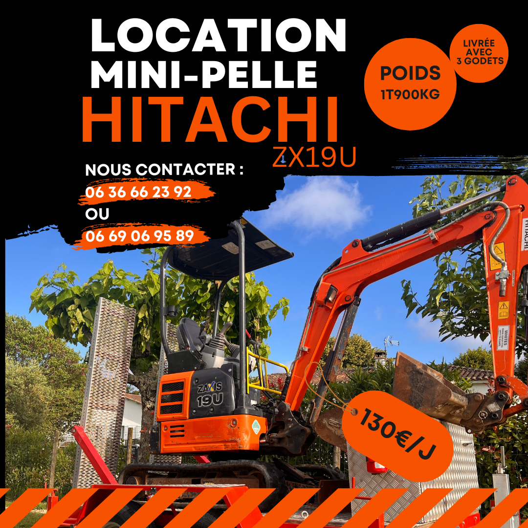 Location minipelle 16 entre particuliers