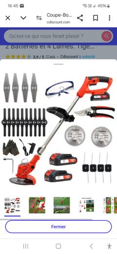 Location : coupe bordures