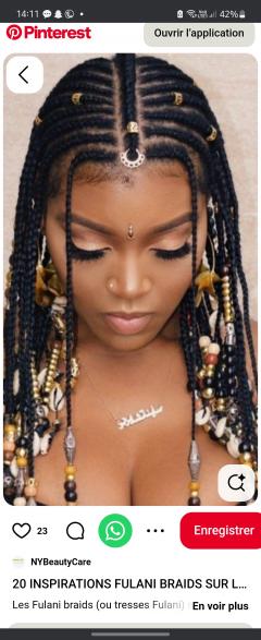 Service : tresses africaines Service : tresses africaines