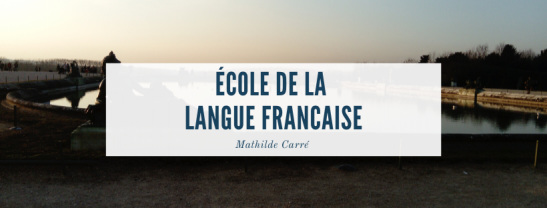 Service : cours de langue Service : cours de langue
