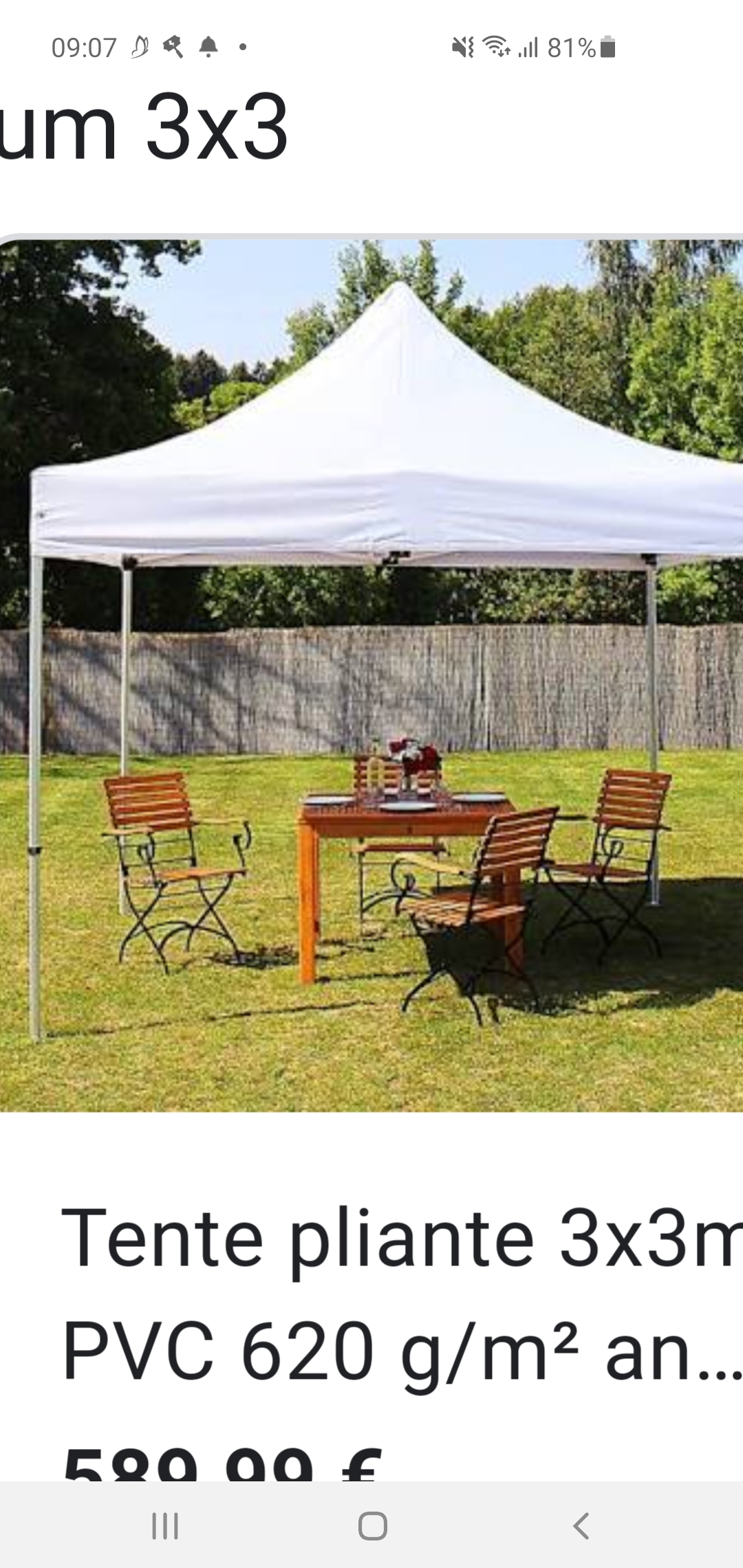 Location tente reception 94 entre particuliers