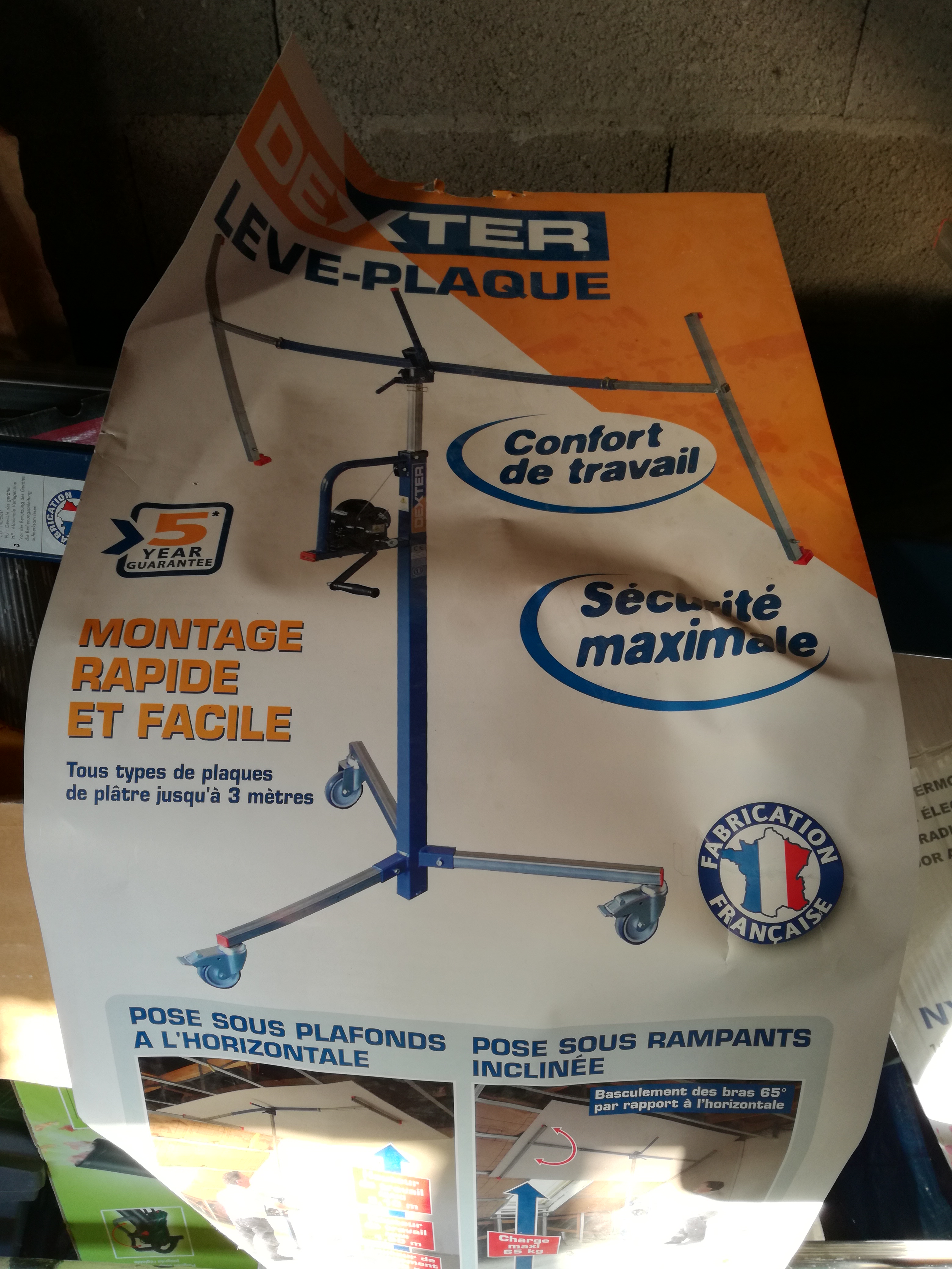 Location leve plaques 54 entre particuliers