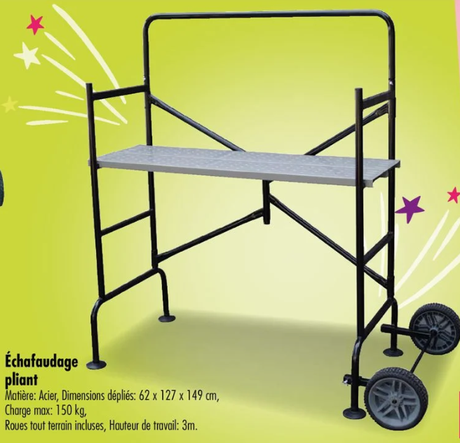 Location echafaudage 59 entre particuliers