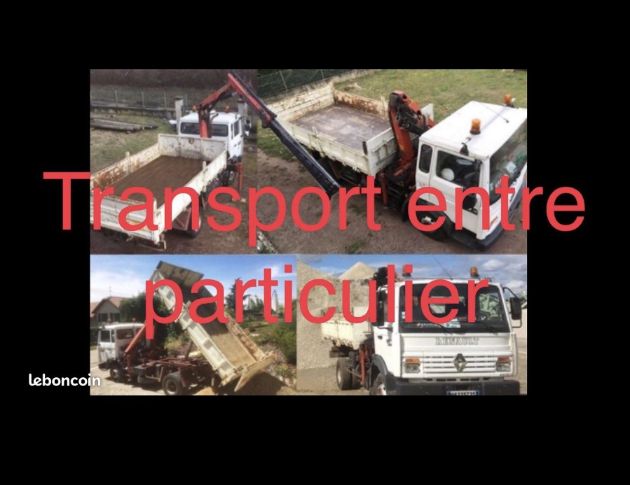 Service avec fourgon 69 entre particuliers