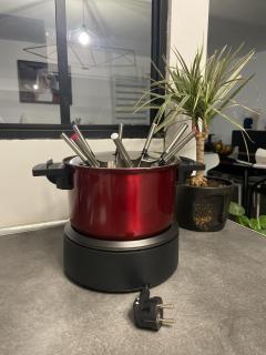 Appareil à fondue électrique 6 personnes Service à fondue 800W