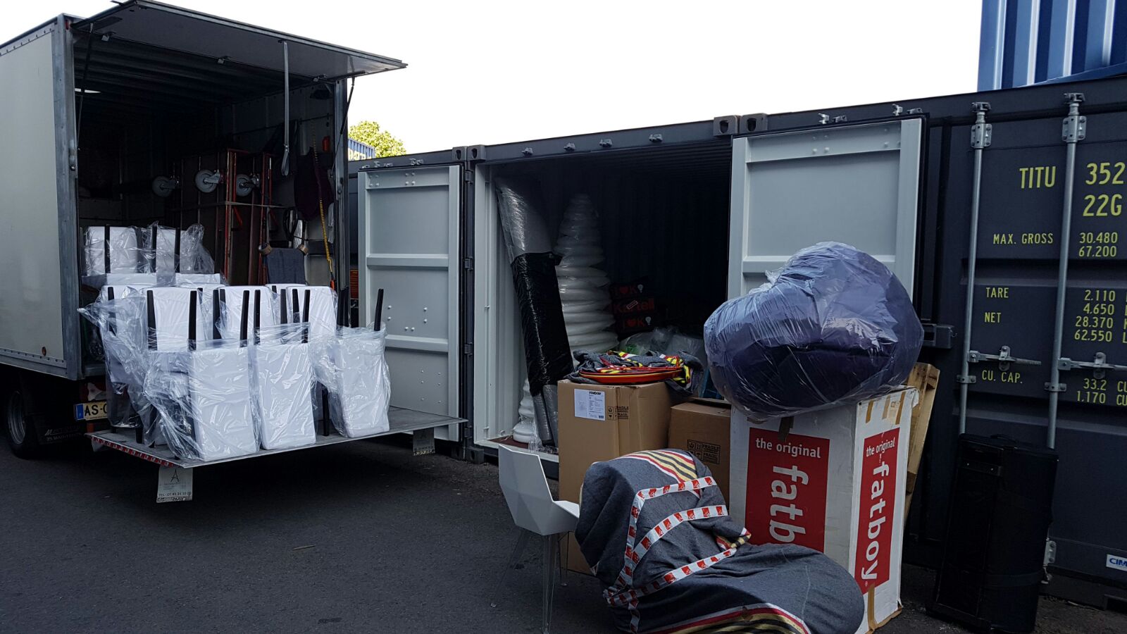 Service avec chariot 75 entre particuliers