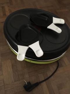 TEFAL Raclette RE138O12 Colormania Vert Raclette Crêpe Gril 8