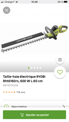 Louer le taille-haies