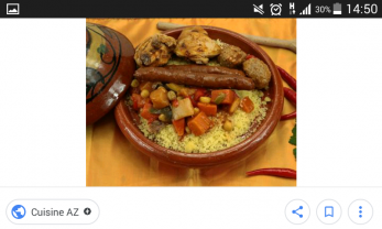 Service cuisine du maghreb entre particuliers