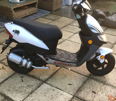 Louer le scooter