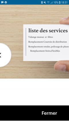 Demander ce mécanicien
