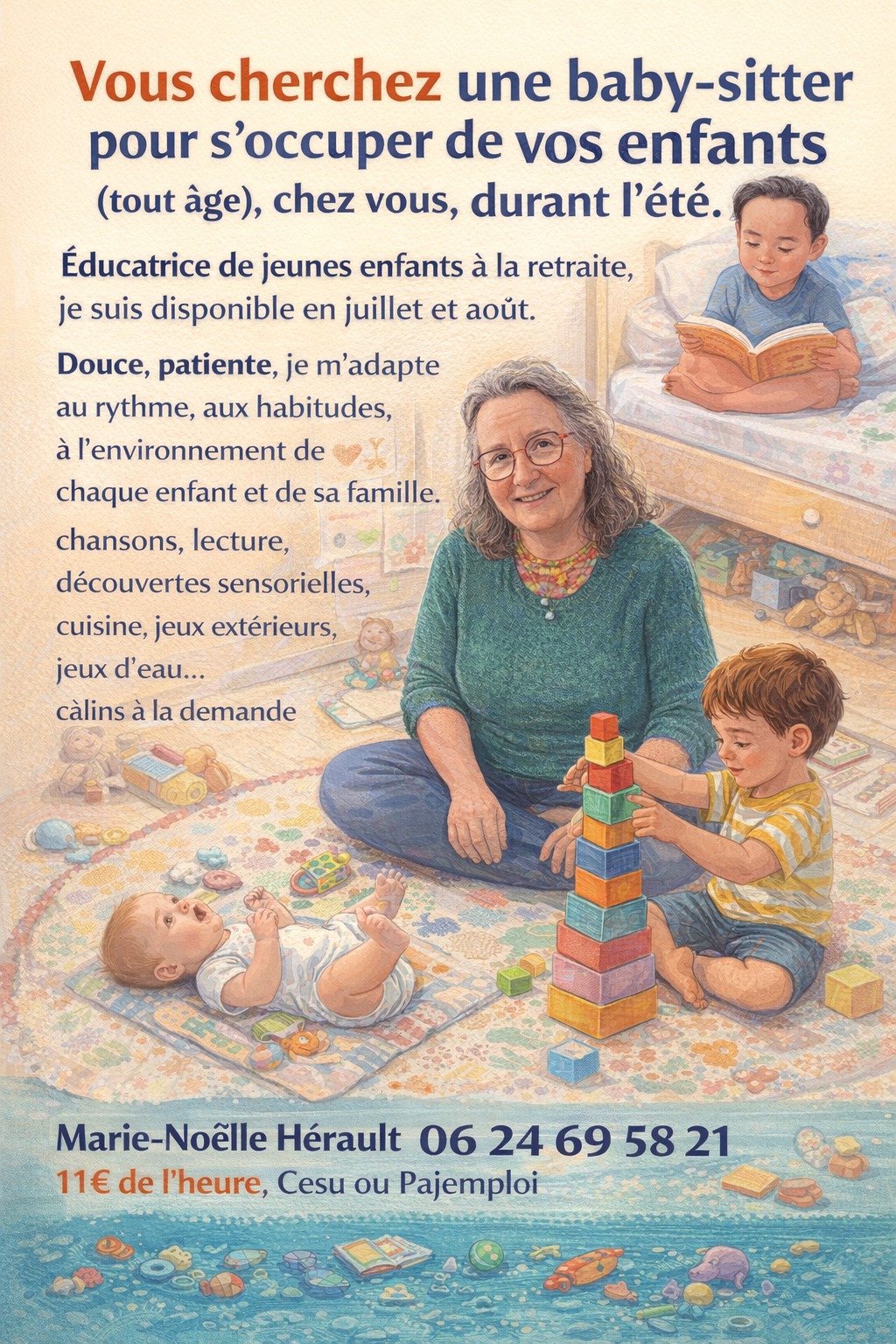 Service garde enfants 28 entre particuliers