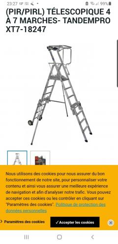 Louer l'échelle