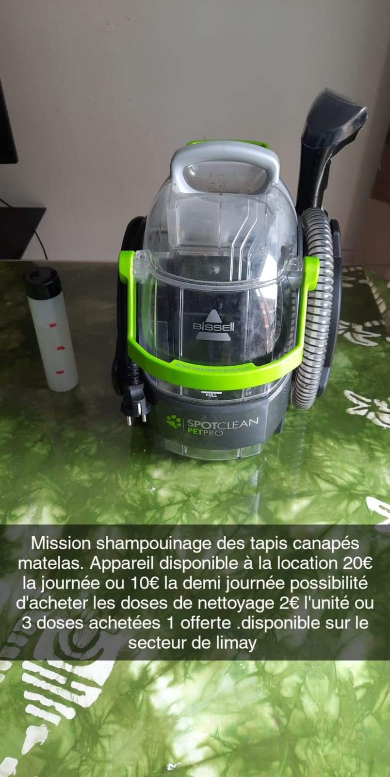 Location injecteur extracteur 78 entre particuliers