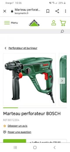 Louer le perforateur