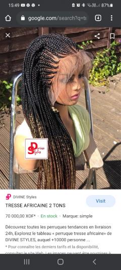 Service : tresses africaines Service : tresses africaines