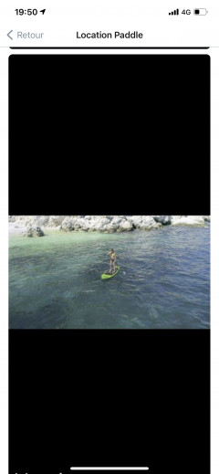 Louer le paddle