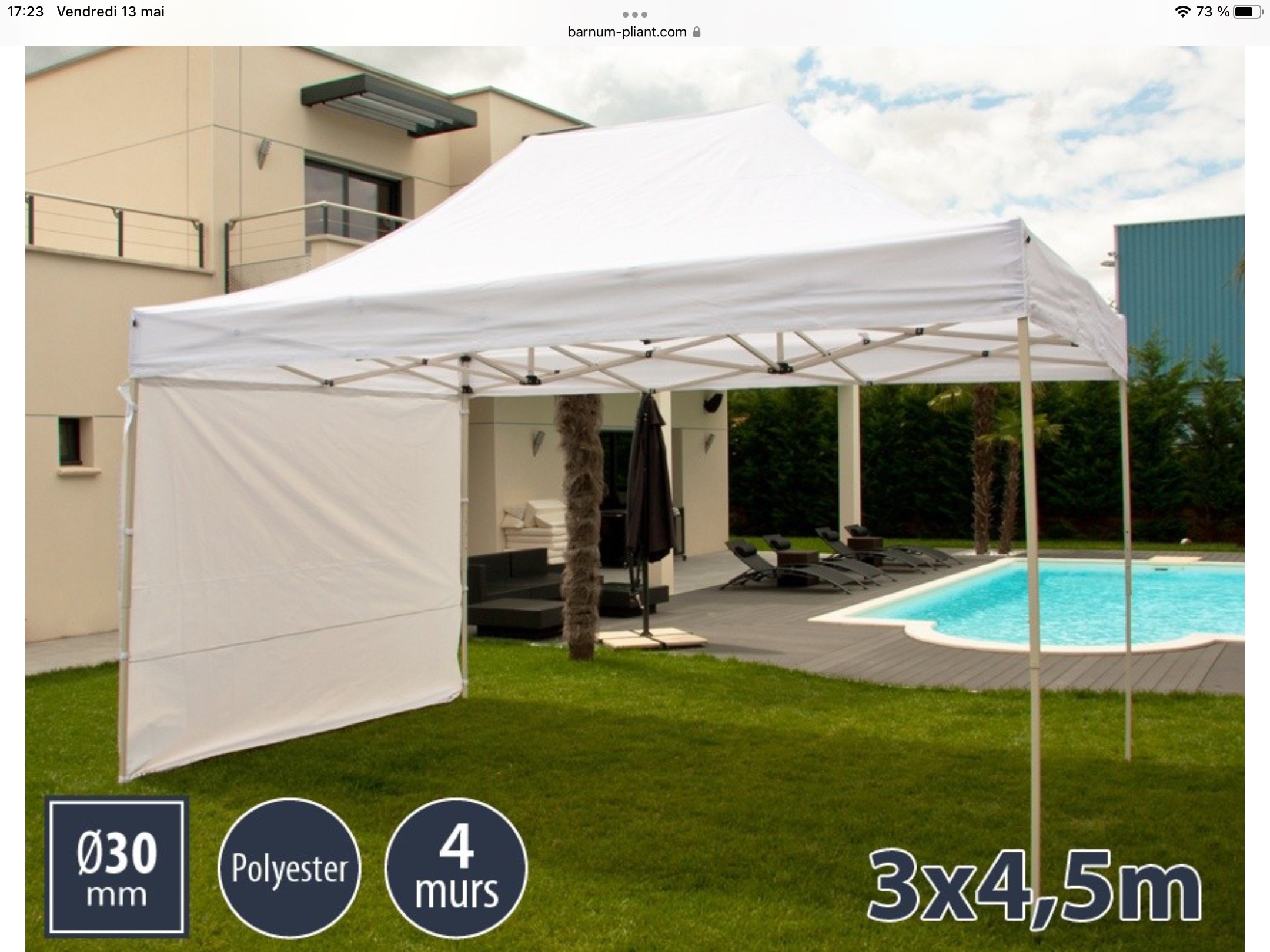 Location tente reception 27 entre particuliers