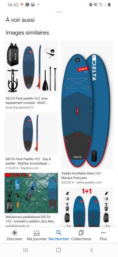 Louer le paddle