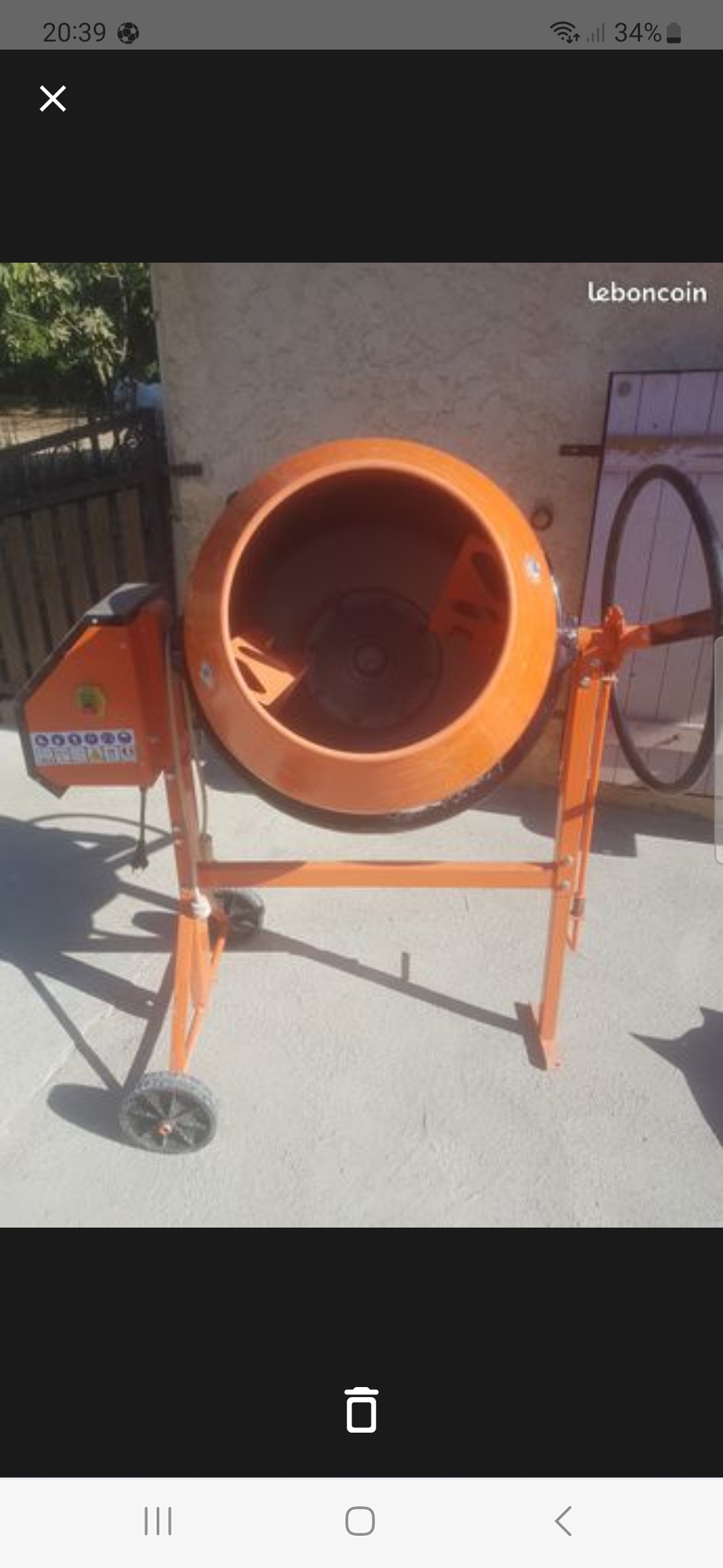 Location betonniere 13 entre particuliers