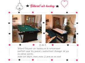 Location billard entre particuliers
