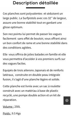 Louer le paddle
