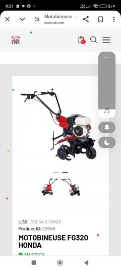 Louer la motobineuse